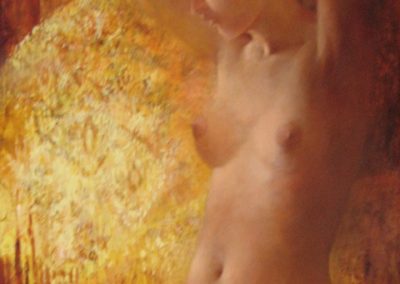 Aurore - Huile sur toile - 73 x 60 cm