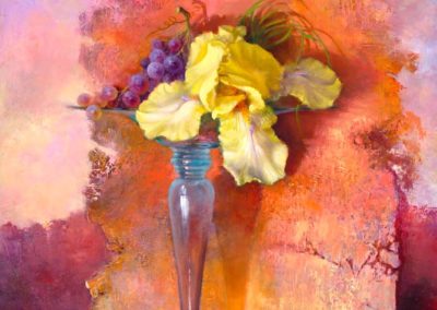 Offrande - Huile sur toile - 81 x 65 cm