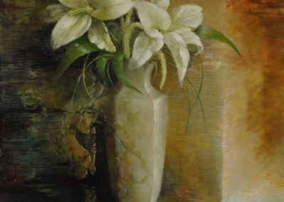 Quiétude - Huile sur toile - 81 x 65 cm